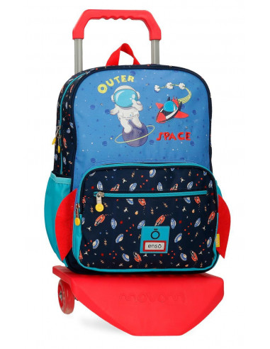 MOCHILA ADAP.38CM.C/CARRO ENSO OUTER SPACE